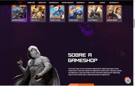 Loja digital de jogos 10