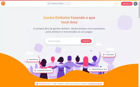 Sistema Para Criadores De Conteúdo Tipo Onlyfans