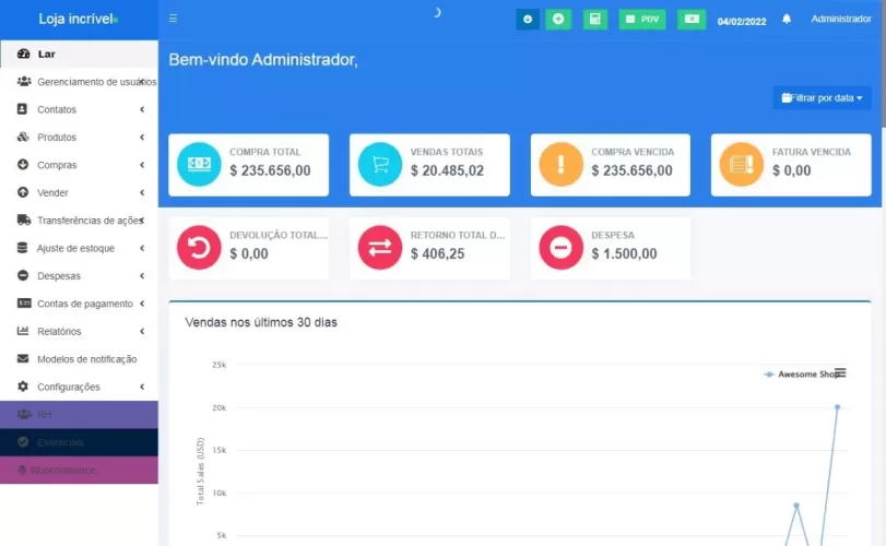 Sistema Estoque Pdv E Faturamento