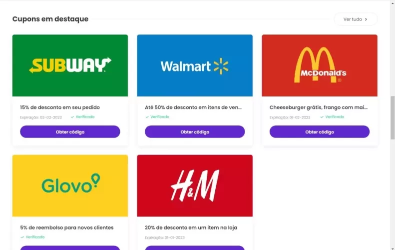 Sistema De Cupons E Descontos