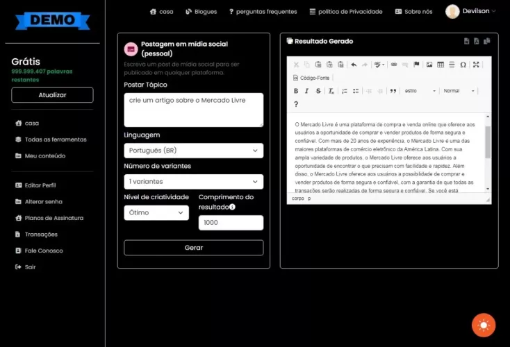 Sistema De Inteligência Artificial