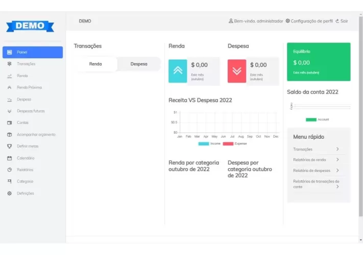 Sistema De Fluxo De Caixa