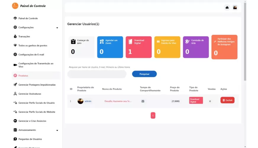 Sistema Para Criadores De Conteúdo Tipo Onlyfans