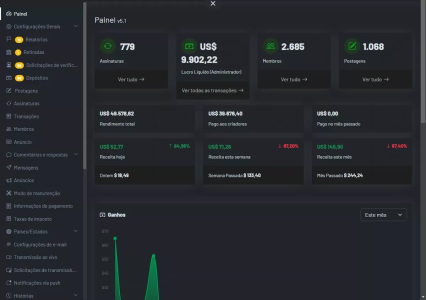 Sistema Para Criadores De Conteúdo Semelhante Onlyfans 6