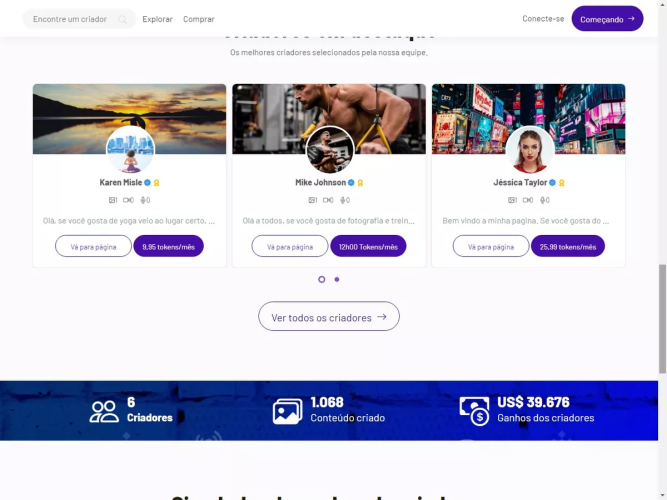 Sistema Para Criadores De Conteúdo Semelhante Onlyfans