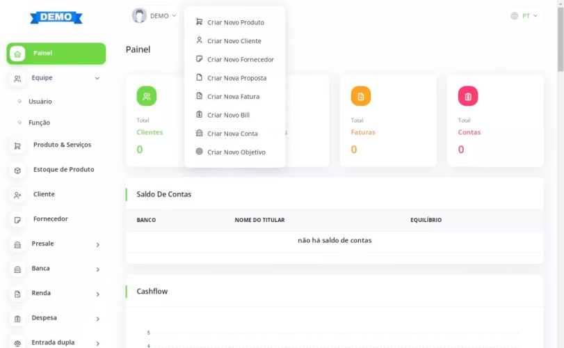 Sistema De Contabilidade E Cobrança