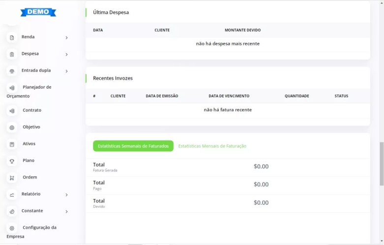 Sistema De Contabilidade E Cobrança