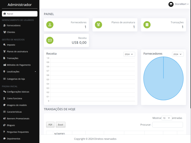 Construtor De Sites Comerciais Saas