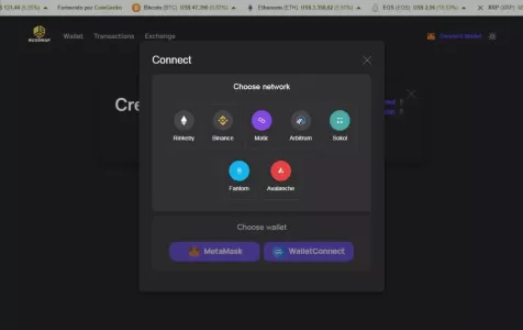 Sistema De Troca Swap Bitcoin, Ethereum, Erc20 Bep20