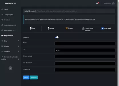 Plataforma de Inteligência Artificial e Geração de Conteúdo (SaaS) 3