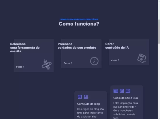 Plataforma de Inteligência Artificial e Geração de Conteúdo (SaaS)
