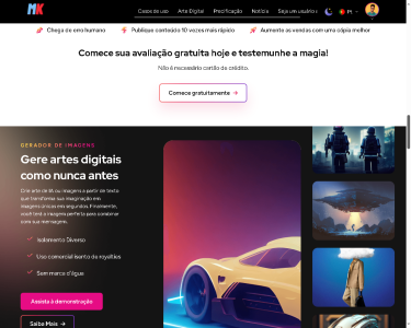 Sistema Saas Gerador De Conteúdo E Imagem De Ia 6
