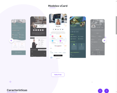 Construtor de Cartões de Visita Digital SaaS 9