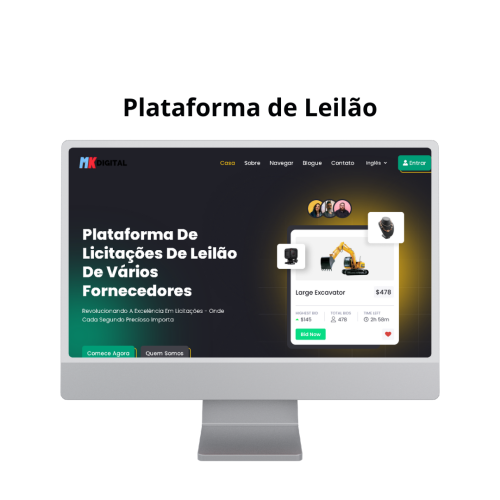 Plataforma  Leilão