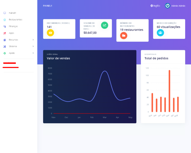 Cardápio Digital QR  SAAS