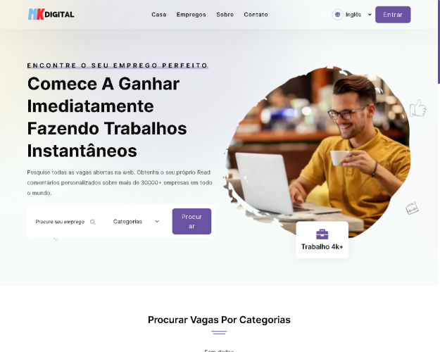 Sistema de Empregos Freelancers
