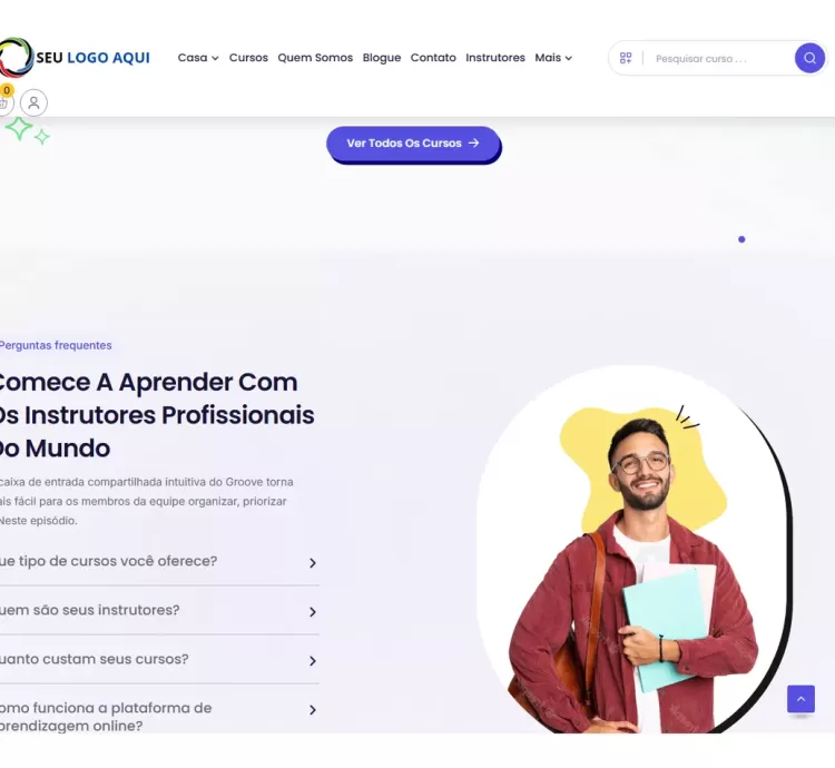 Sistema De Gerenciamento De Cursos E Aprendizagem Php