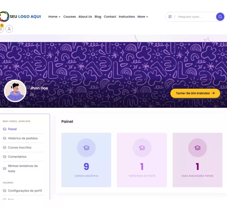 Sistema De Gerenciamento De Cursos E Aprendizagem Php