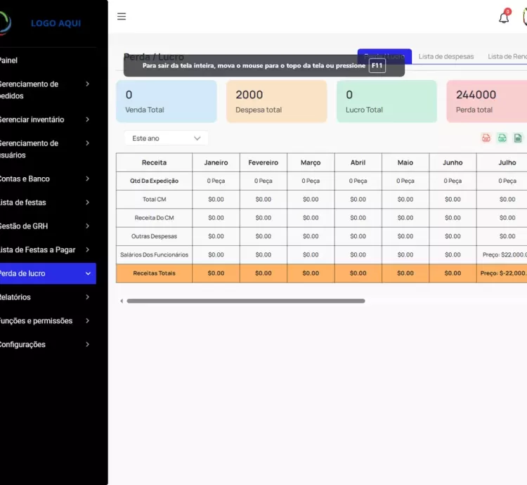 Sistema Erp Industrial De Vestuário E Têxtil Php