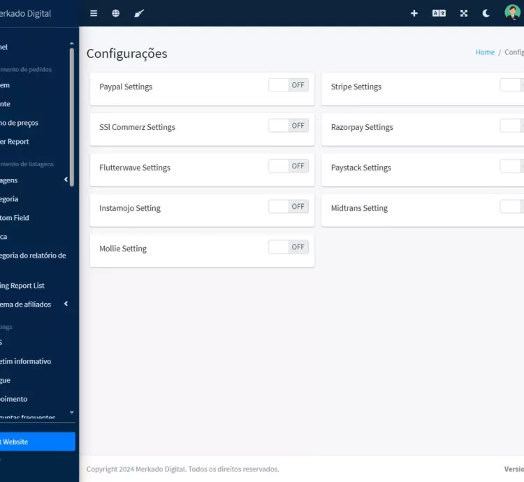 Sistema de Anúncios e Classificados Marketplace Laravel