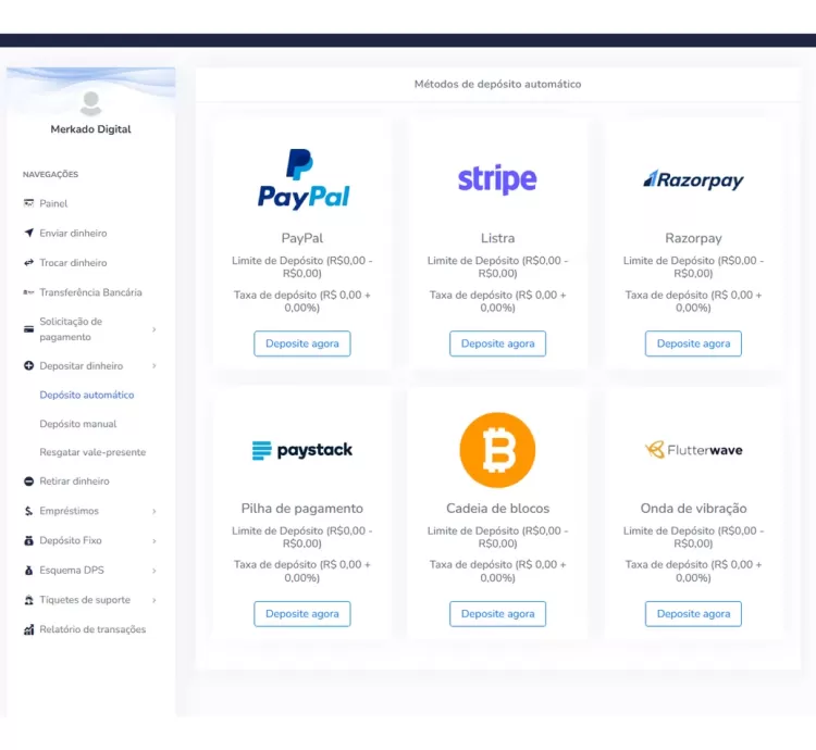 Sistema Bancário Completo Php