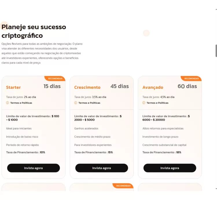 Sistema Para Investimentos E Trading E Sistema De Referência
