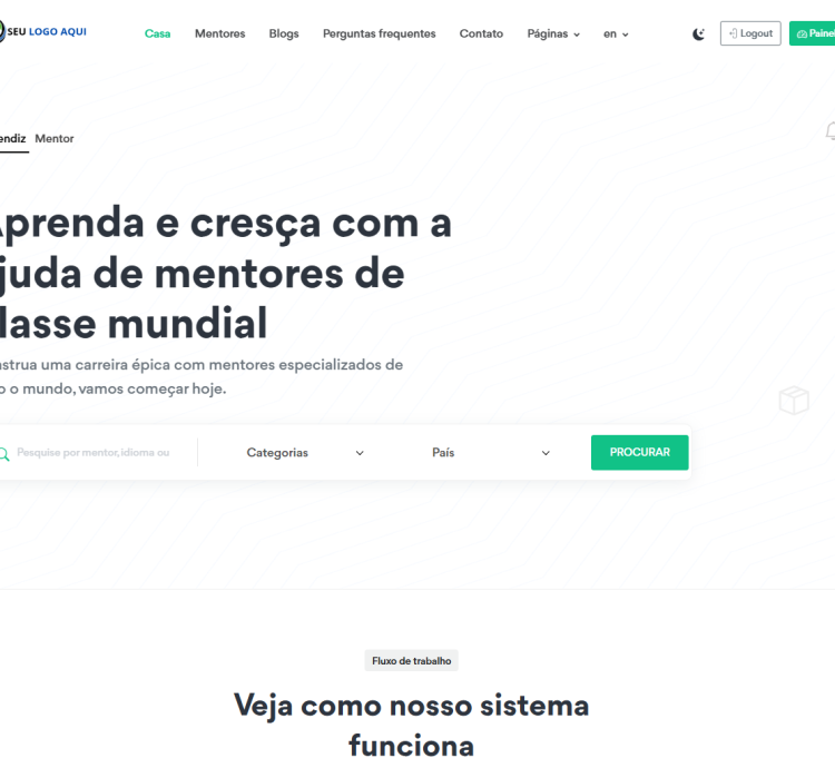 Sistema De Mentoria Online Saas