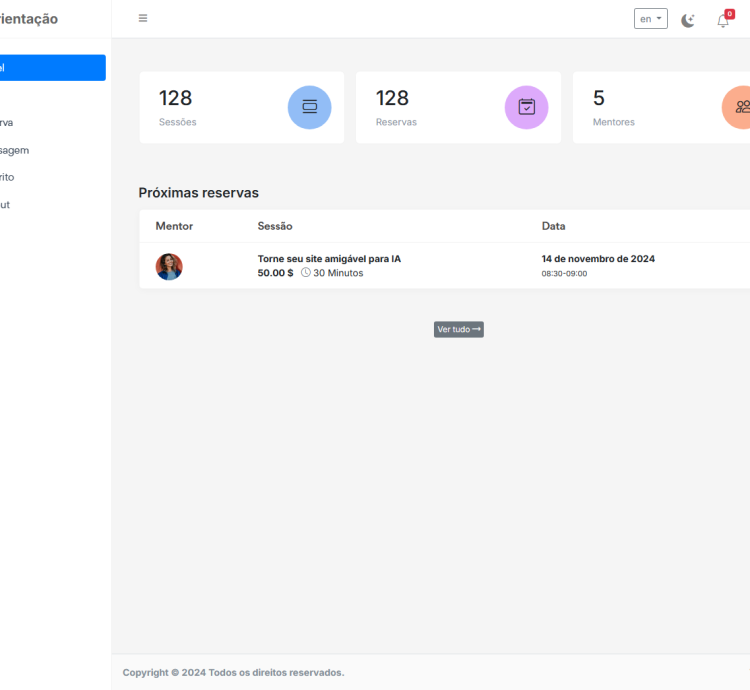 Sistema De Mentoria Online Saas