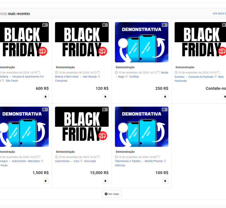 Sistema Para Anúncios Classificados