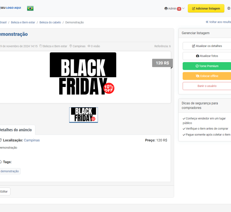 Sistema Para Anúncios Classificados