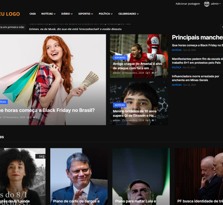 Sistema Para Site De Notícias