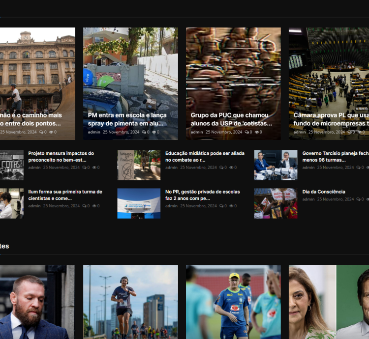 Sistema Para Site De Notícias