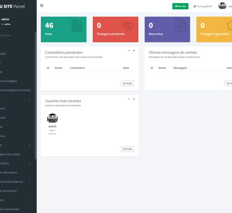 Sistema Para Site De Notícias