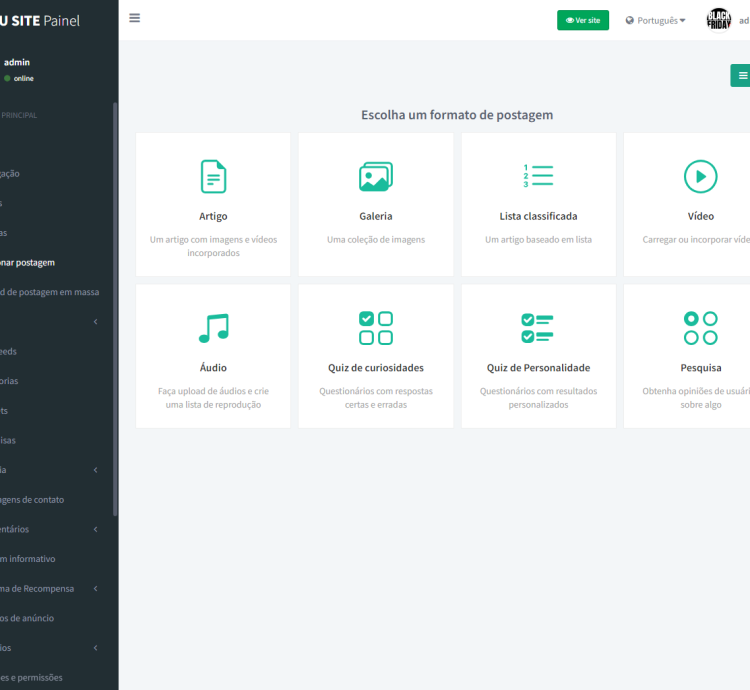 Sistema Para Site De Notícias