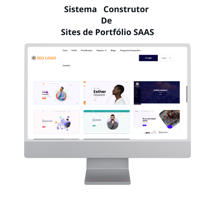 Sistema Construtor De Sites Portfolio Saas