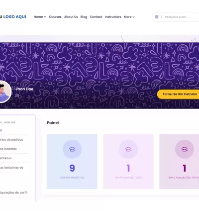 Sistema De Gerenciamento De Cursos E Aprendizagem Php