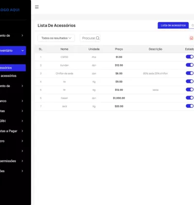 Sistema Erp Industrial De Vestuário E Têxtil Php