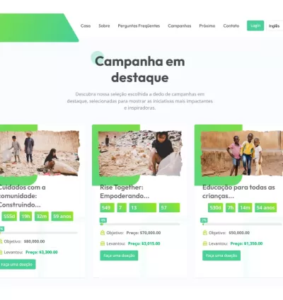 Sistema Para Doações Tipo Vakinha 7