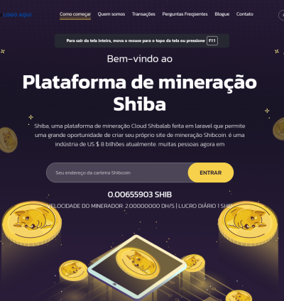 Sistema De Mineração Em Nuvem Shiba 8