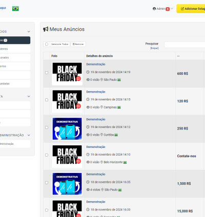 Sistema Para Anúncios Classificados 5