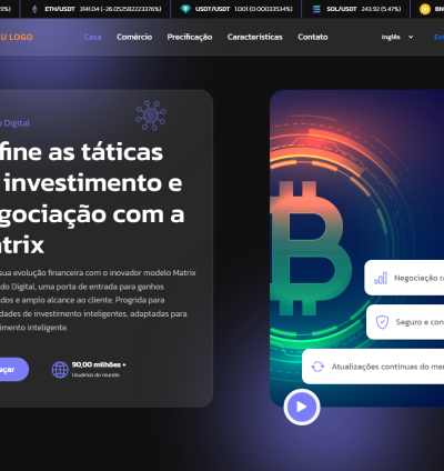 Sistema Para Investimentos Cripto Trading Vários Níveis Php 12