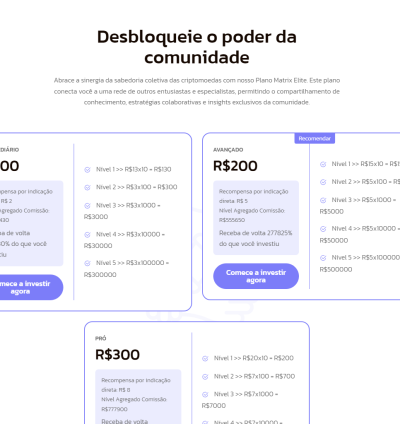 Sistema Para Investimentos Cripto Trading Vários Níveis Php 9