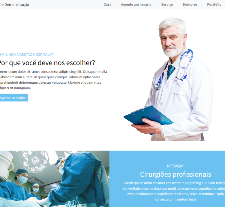 Sistema De Gestão Hospitalar Multi Hospital