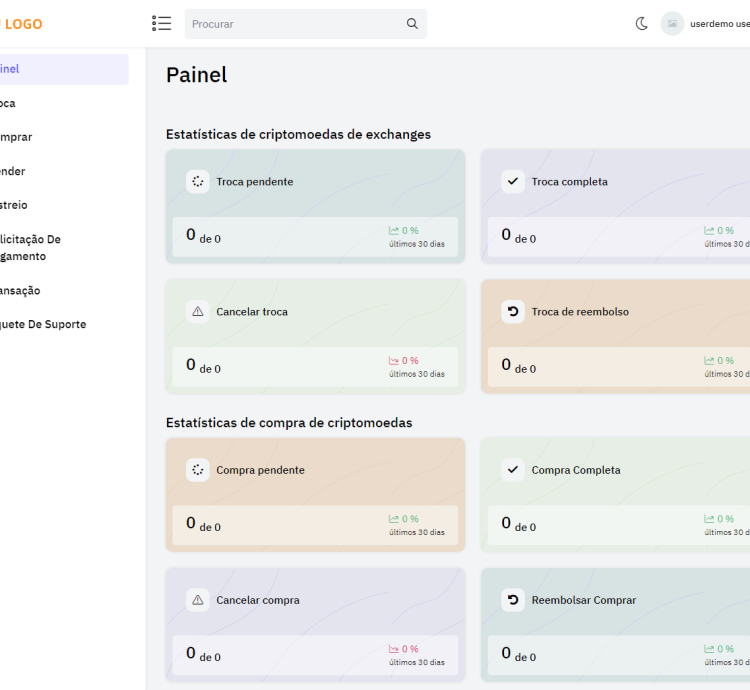Sistema Compra  Venda E Troca Criptomoedas