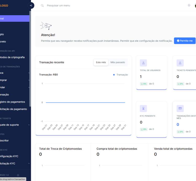 Sistema Compra  Venda E Troca Criptomoedas