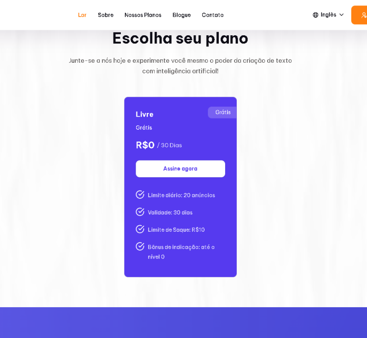Sistema Para Plataforma Avançada Ptc
