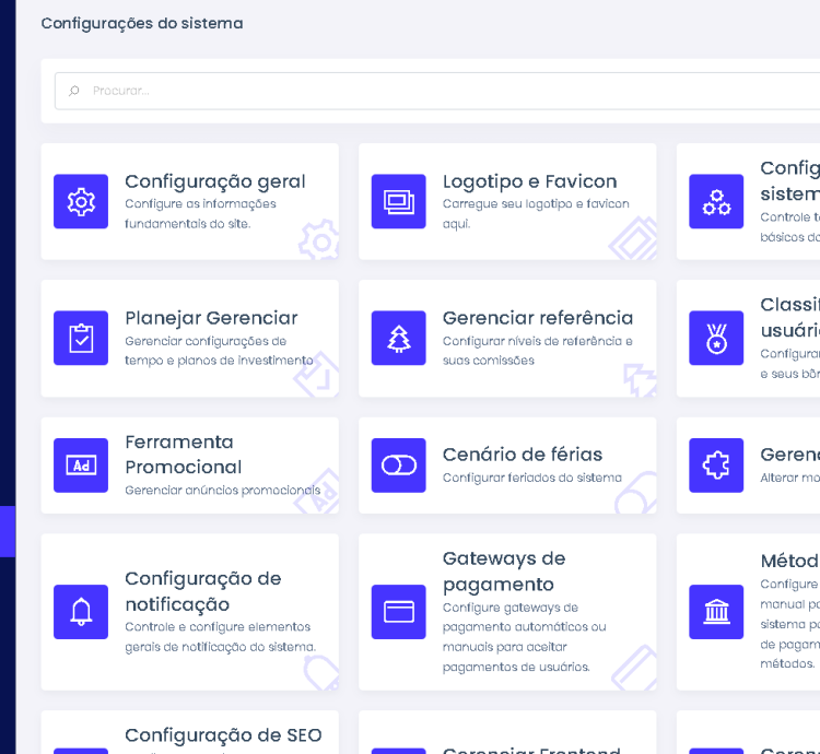 Sistema Completo Para Investimentos