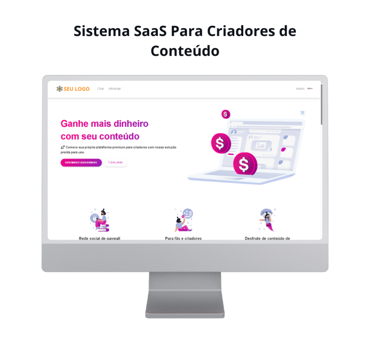 Sistema Saas Para Criadores De Conteúdo