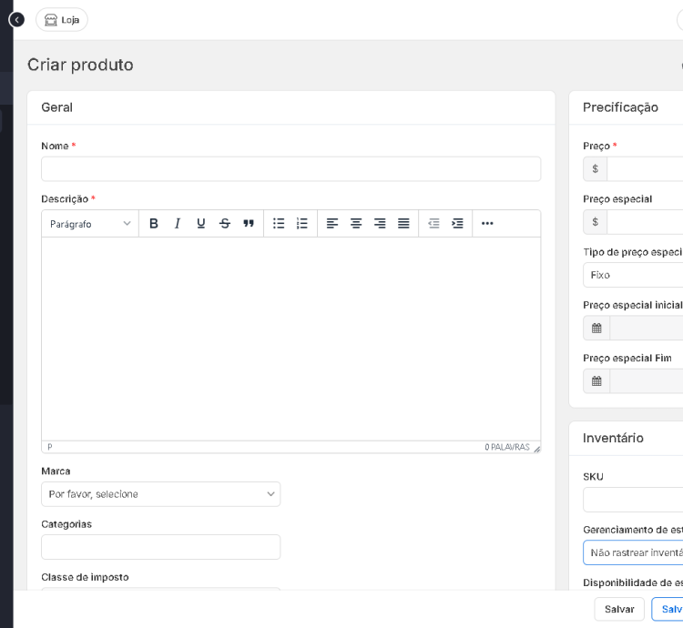 Sistema Para Loja Online Php