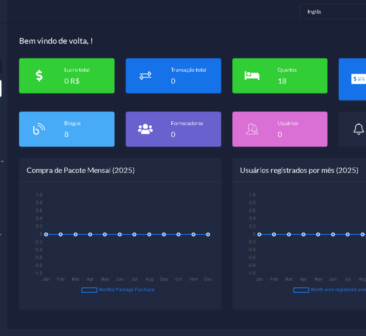 Sistema Reserva Para Hotéis Site Laravel (saas)